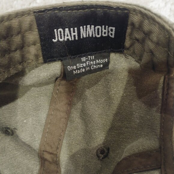 USED Joah Brown The Official Baseball hat in color washed green - Picture 9 of 12